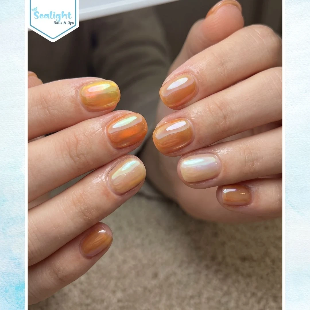 Ladies nails art
